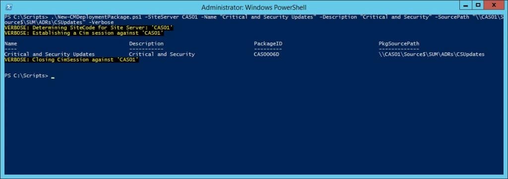 Create a Deployment Package in ConfigMgr 2012 with PowerShell ...