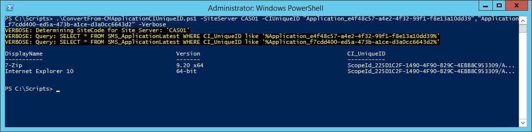 use-powershell-to-convert-an-application-ci-unique-id-to-display-name