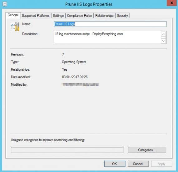 Configuration Manager - IIS Log Maintenance - MSEndpointMgr