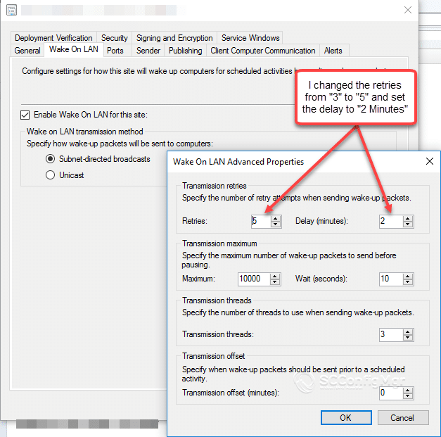 clear mac address from sccm