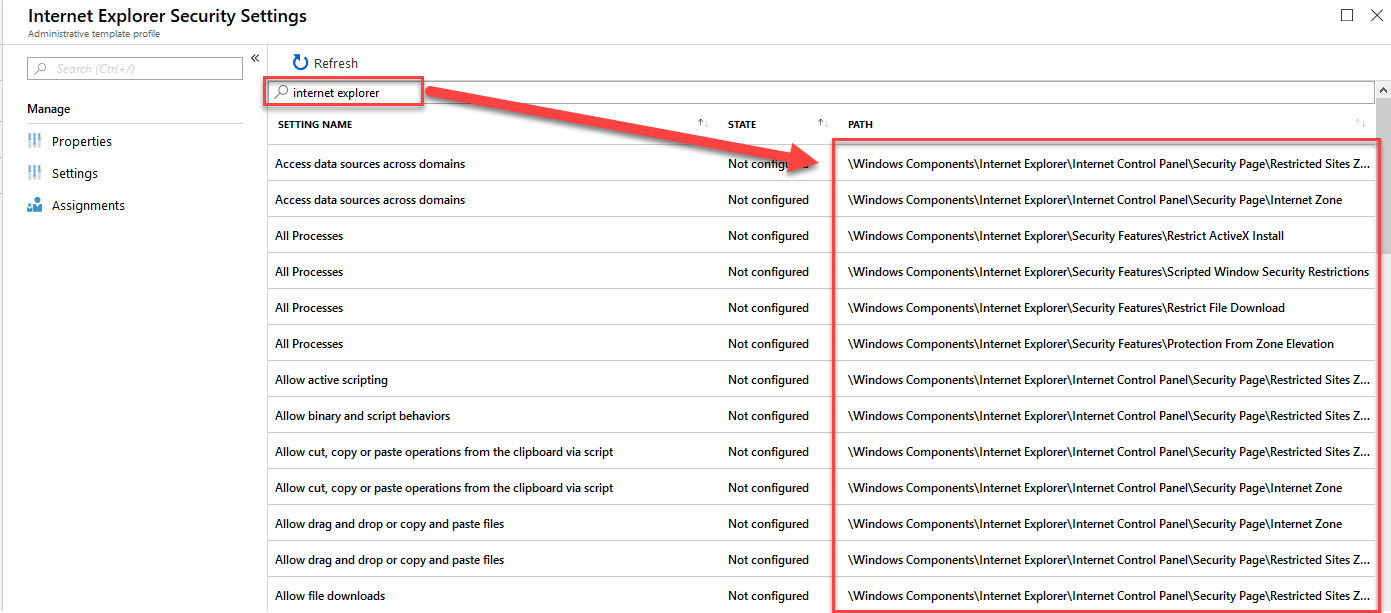 Configure ADMX settings with Microsoft Intune Administrative Templates -  MSEndpointMgr