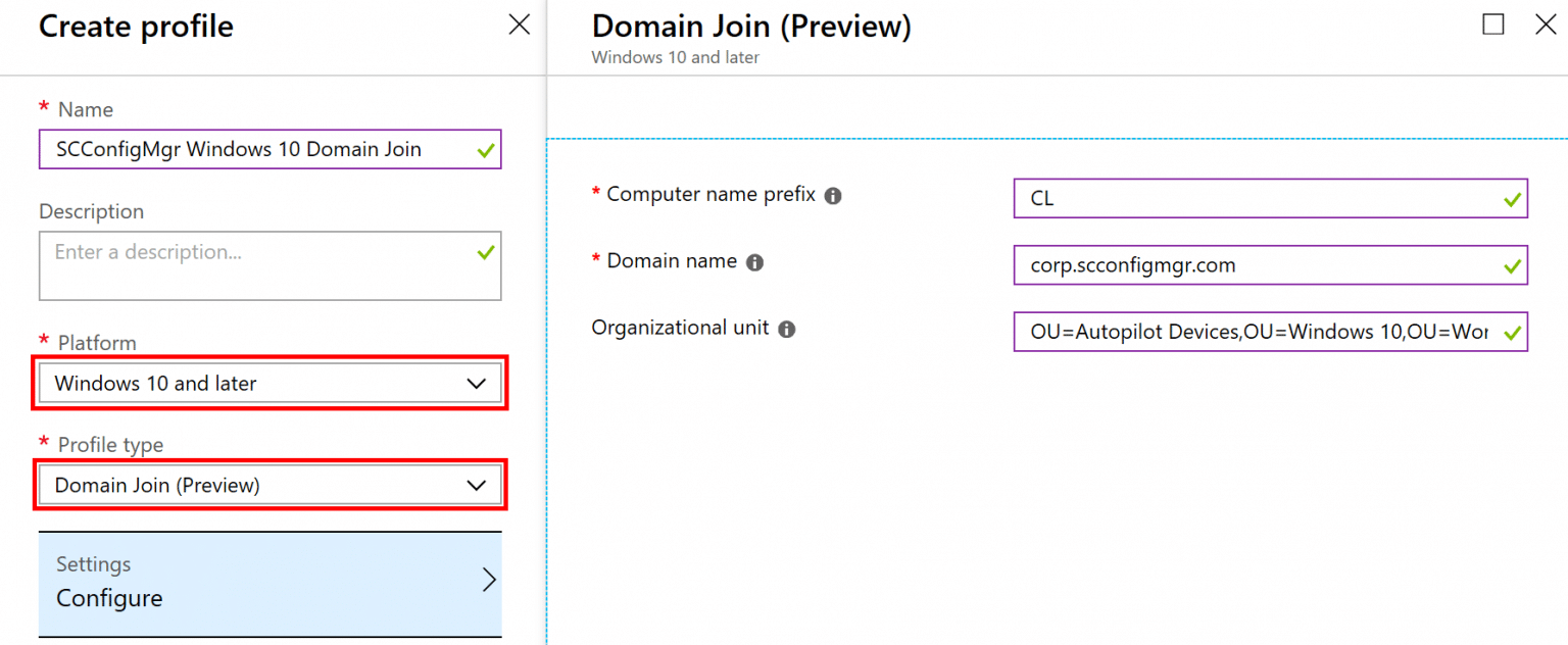 Hybrid Azure AD join Windows Autopilot devices using Microsoft Intune