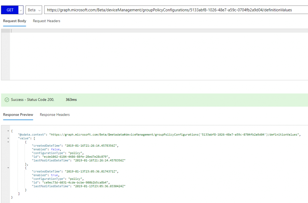 Use Intune Graph API export and import Intune ADMX templates ...