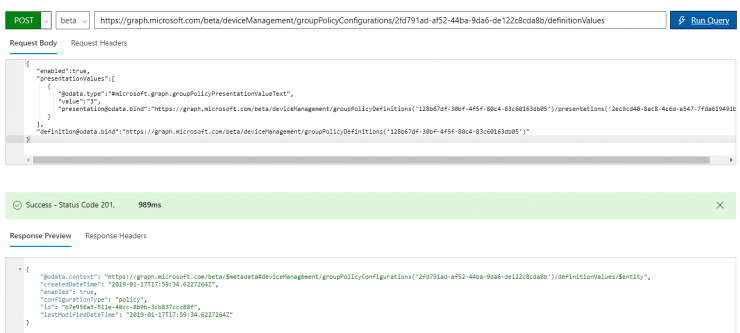 Use Intune Graph API export and import Intune ADMX templates ...