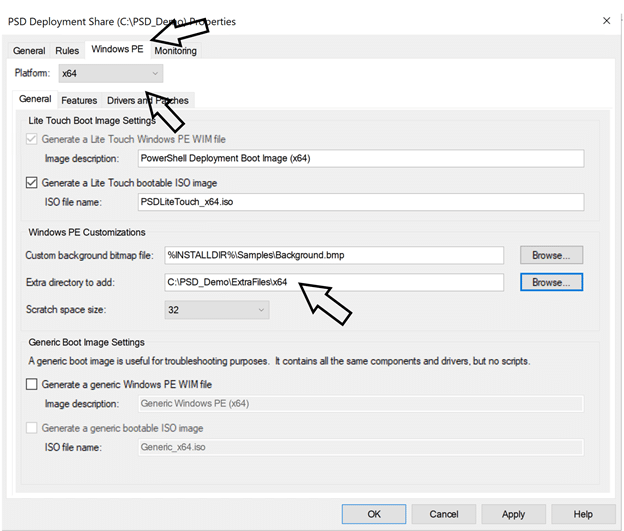 Imaging from the Cloud - How to setup Powershell Deployment