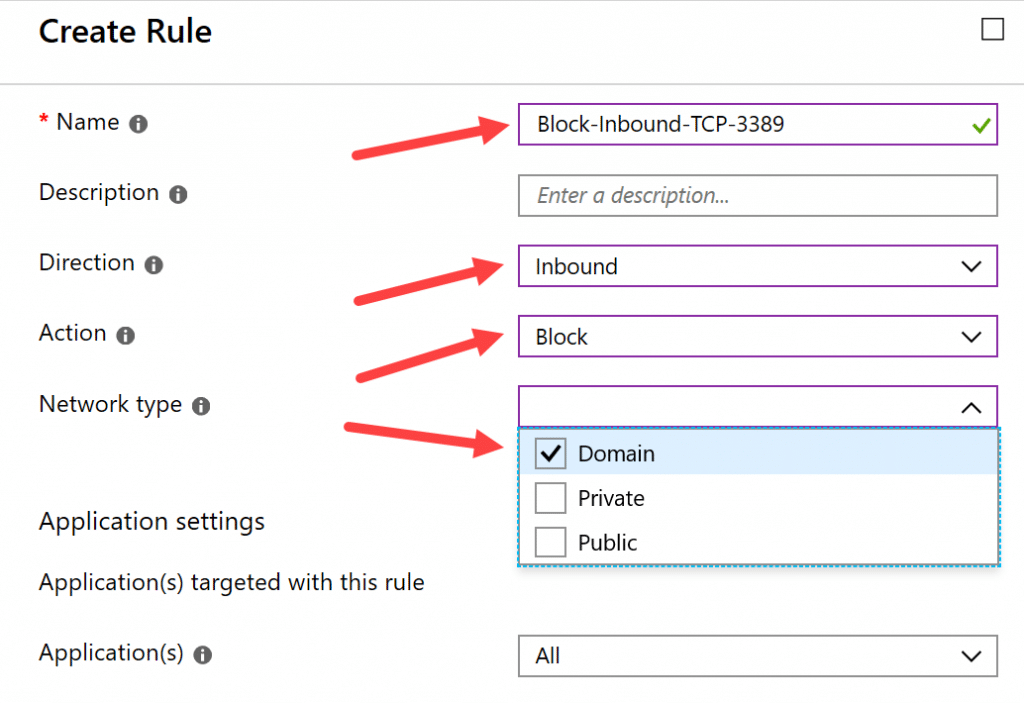 Manage Windows Firewall rules in Windows 10 with Microsoft Intune