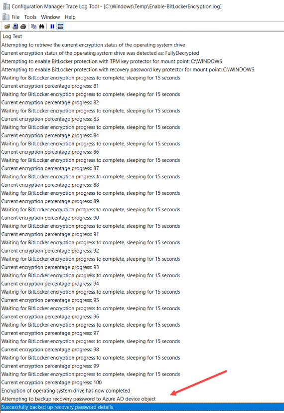 Silently enable BitLocker for Hybrid Azure AD joined devices using Windows Autopilot MSEndpointMgr
