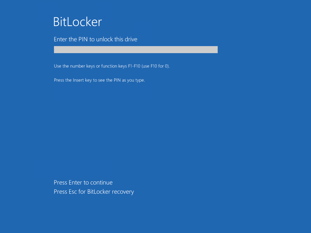 bitlocker intune