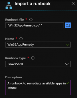Automated 3rdParty patch remediation in Intune with Azure Automation ...