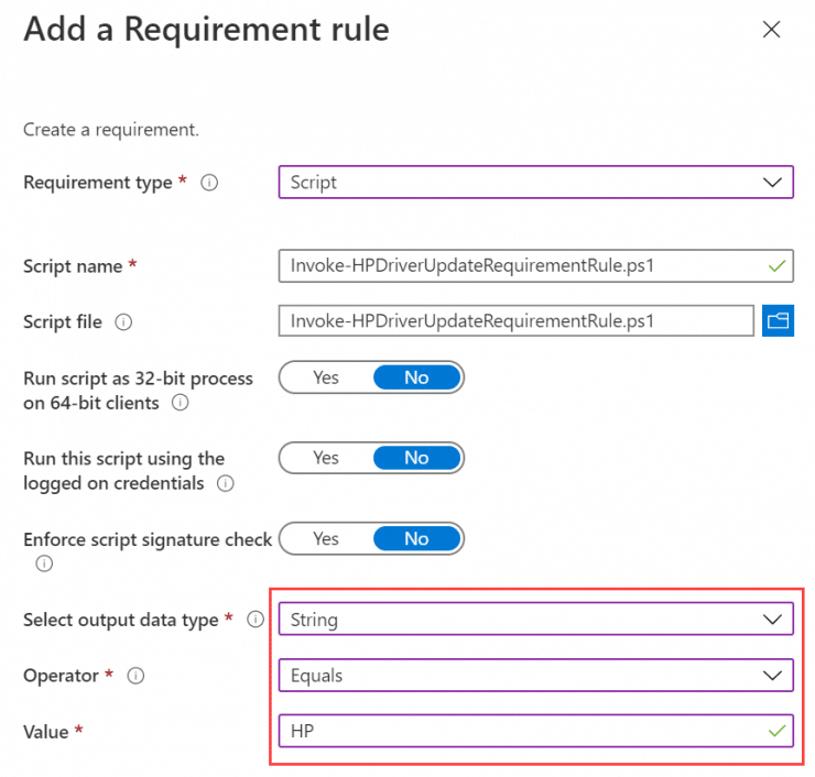 Automatically install the latest HP drivers during Autopilot