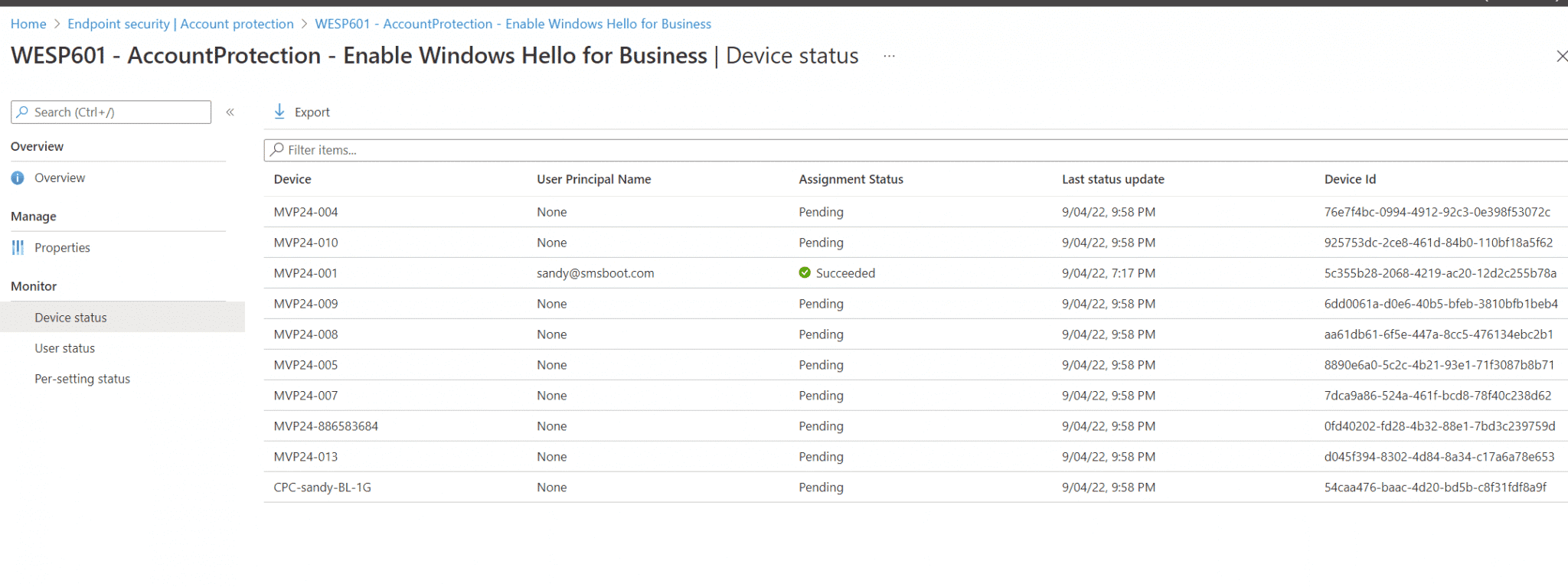 Manage Windows Hello for Business (WHfB) with Intune MSEndpointMgr