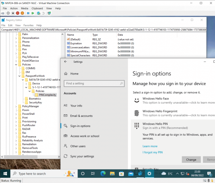 Manage Windows Hello for Business (WHfB) with Intune MSEndpointMgr