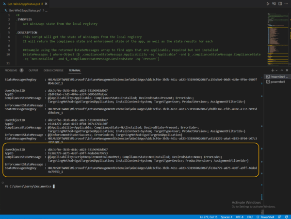 Win32 app State Messages Demystified - PowerShell FTW