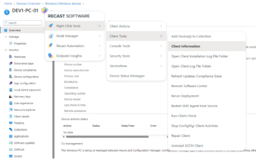 Right Click Tools Community Edition: Co-Managed Device Actions in ...