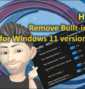 How to Remove Built-in Apps for Windows 11 version 25H2