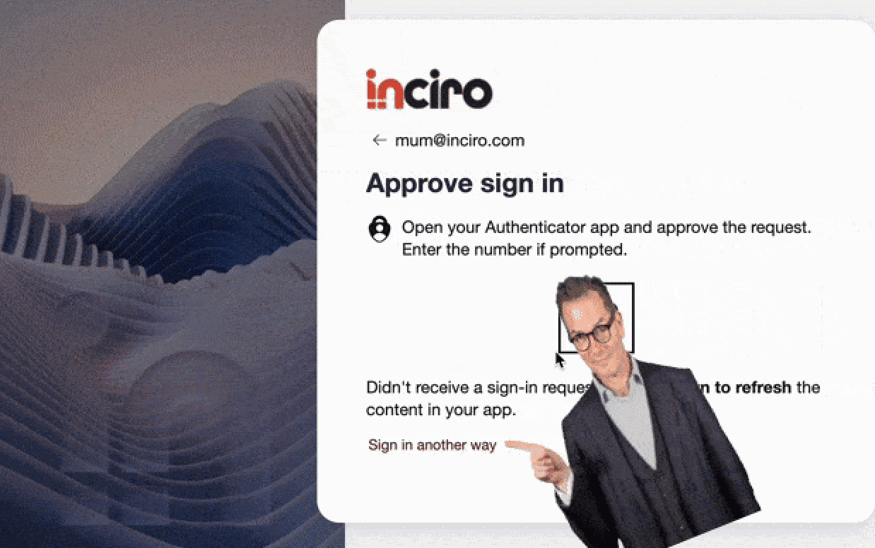 SSAR account recovery - sign-in another way