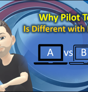 pilot testing is different with Intune