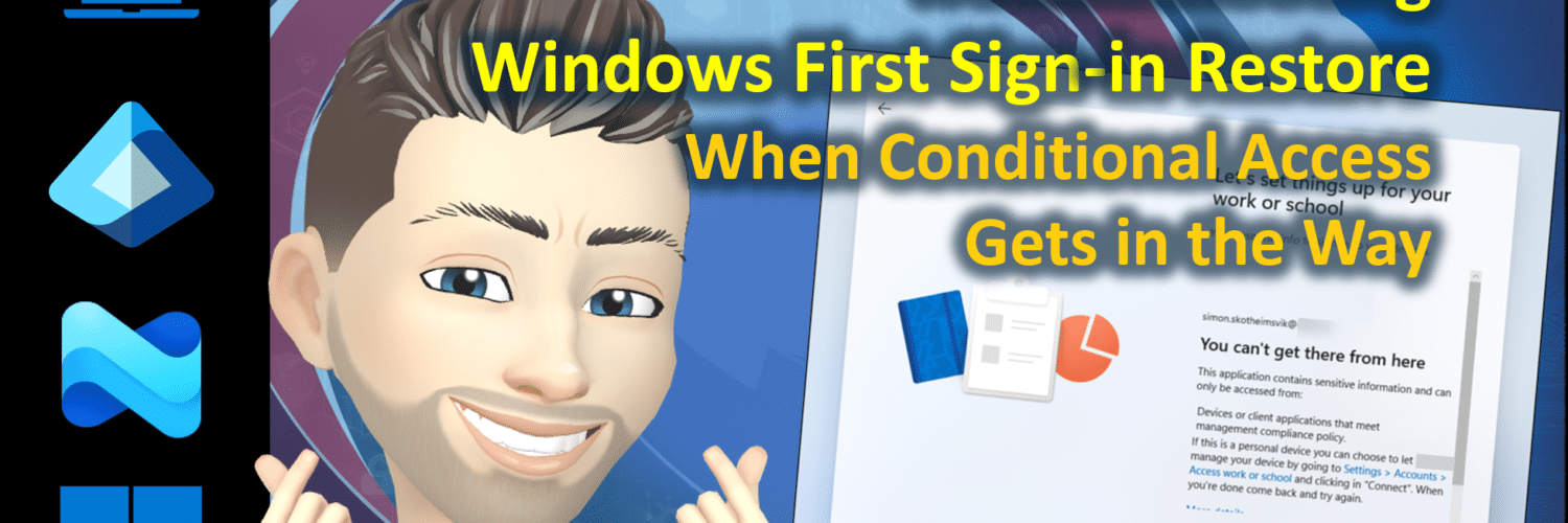 Windows First Sign‑in Restore