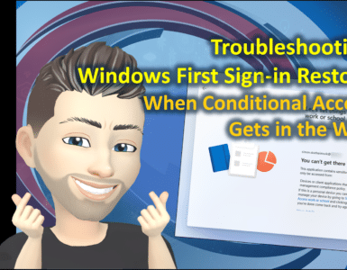 Windows First Sign‑in Restore